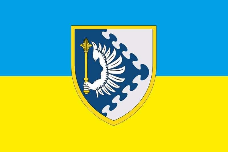 Прапор ПвК Схід (жовто-блакитний)